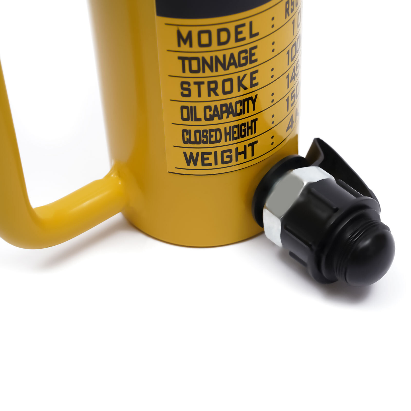 10 Ton Hydraulic Cylinder Jack Single Acting 4″ Stroke Solid Hydraulic Ram Jack