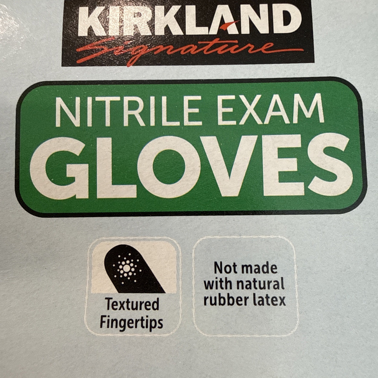 Kirkland Signature Nitrile Exam Gloves Powder Free 200 Count Size Medium
