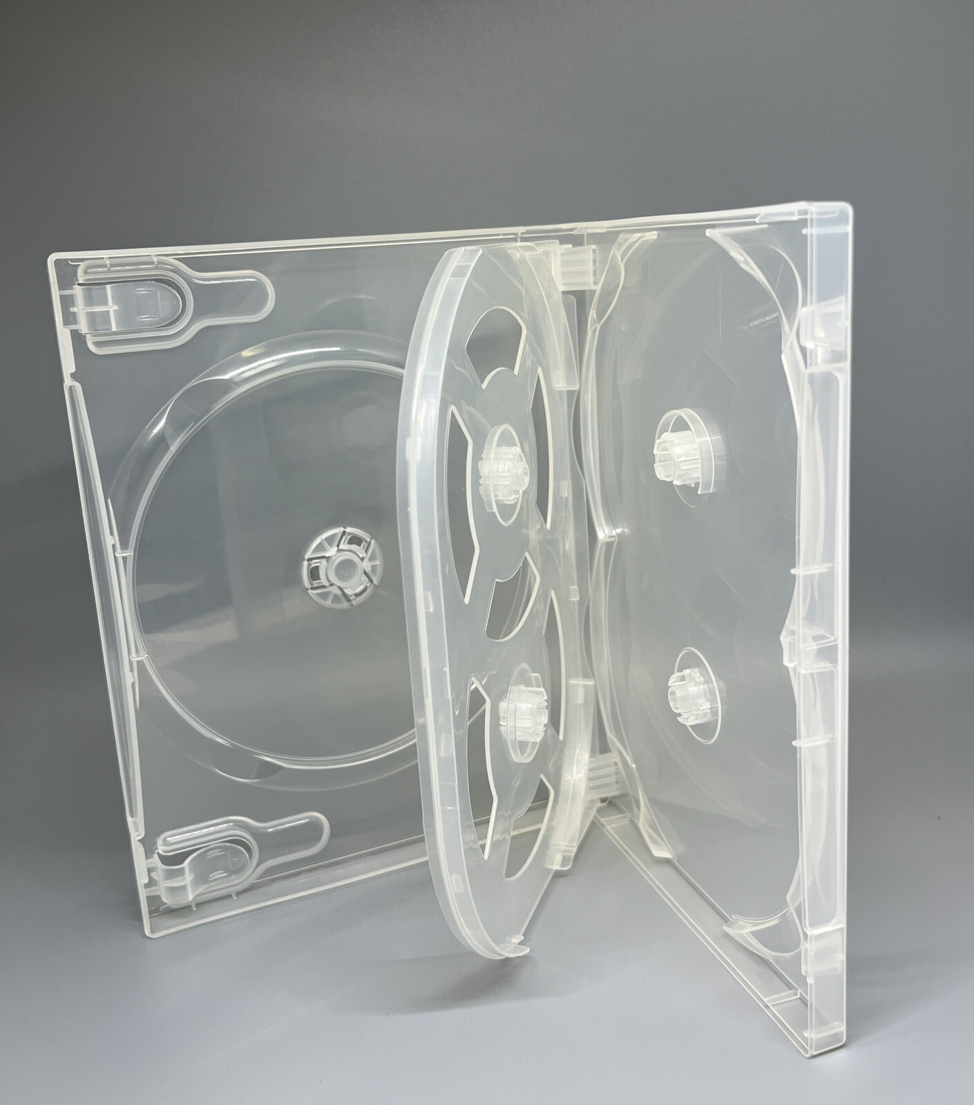 2 Top Quality Original Scanavo 22mm Multi 7 DVD Case, Clear, DVD7/ONET.PB3.KR