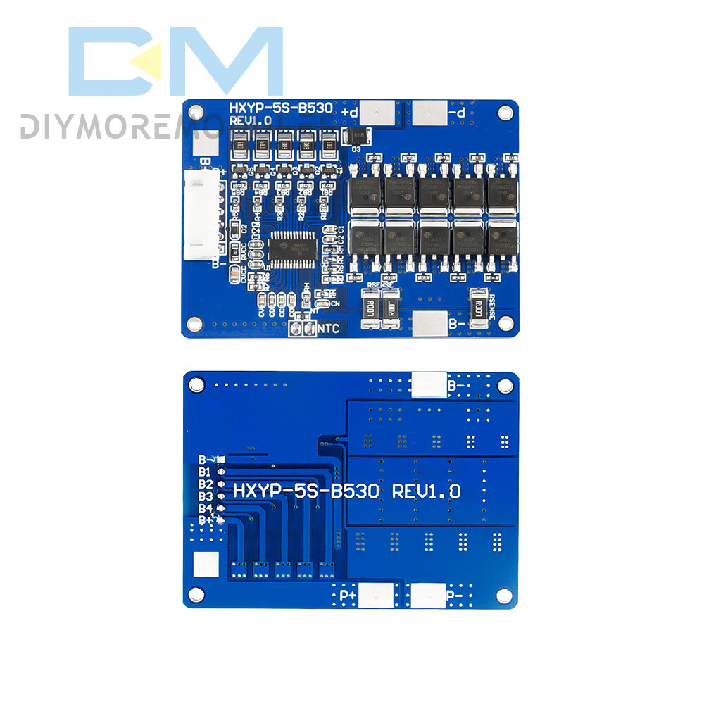 5S Li-Ion Lithium Battery Charger BMS Balance Protection Board 30A 45A 18650 New