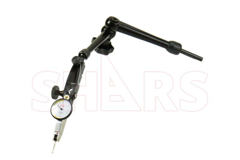 .030 Dial Test Indicator W/11″ Length Holder Arm W/Speed Set Fine Adjustment #]