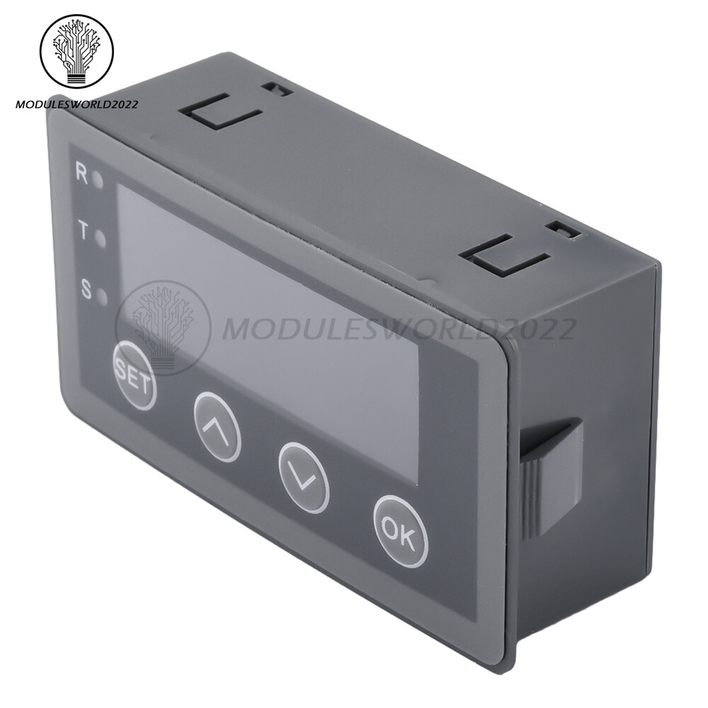 0-10V 0-20mA 2-10V 4-20mA 4-Wire Analog Input (Reception) Display Meter DC 8~25V