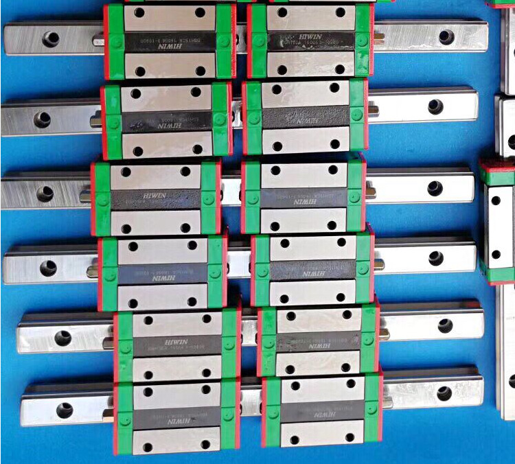 CNC Router HIWIN HGR20 HGH20 Linear Guide Rail & 2pc HGH20CA HGW20CC Rail Block