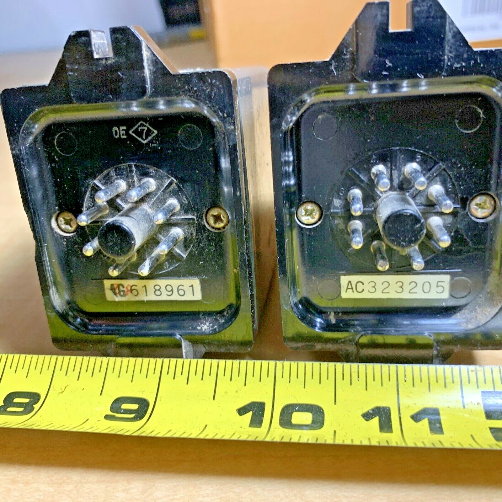 Lot of 2) Omron STP-N Subminy Timer – Adjustable 0-6 Minutes & 0-30 Minutes