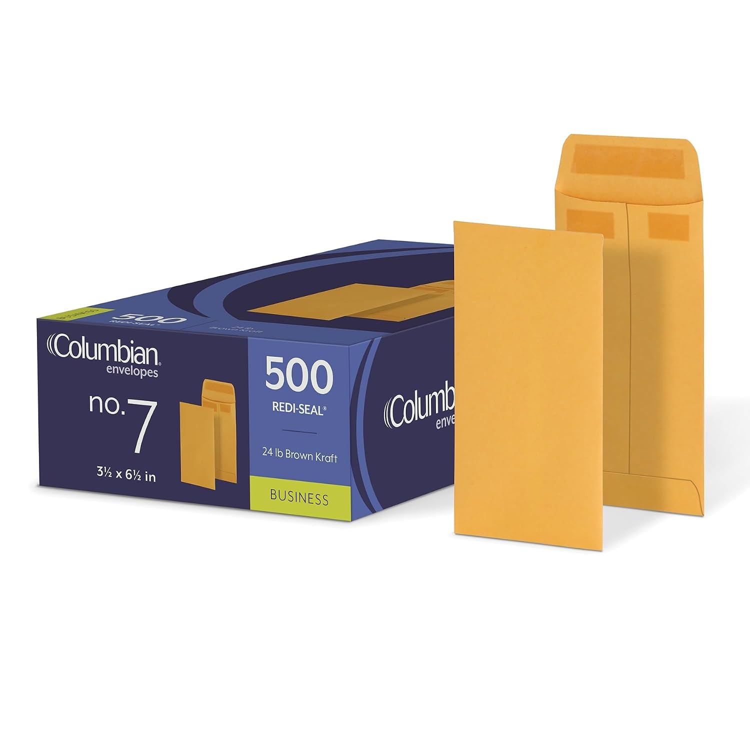 Self-Seal Coin & Small Parts Envelopes, 3.5 x 6.5 Inches, 500 Pack