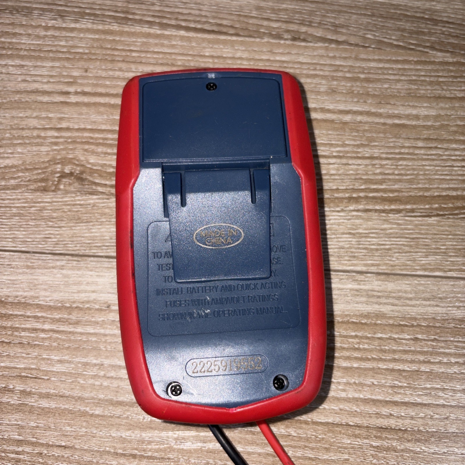 Astro AI AM33D 2000 Counts Digital Multimeter Tester AstroAI No Battery