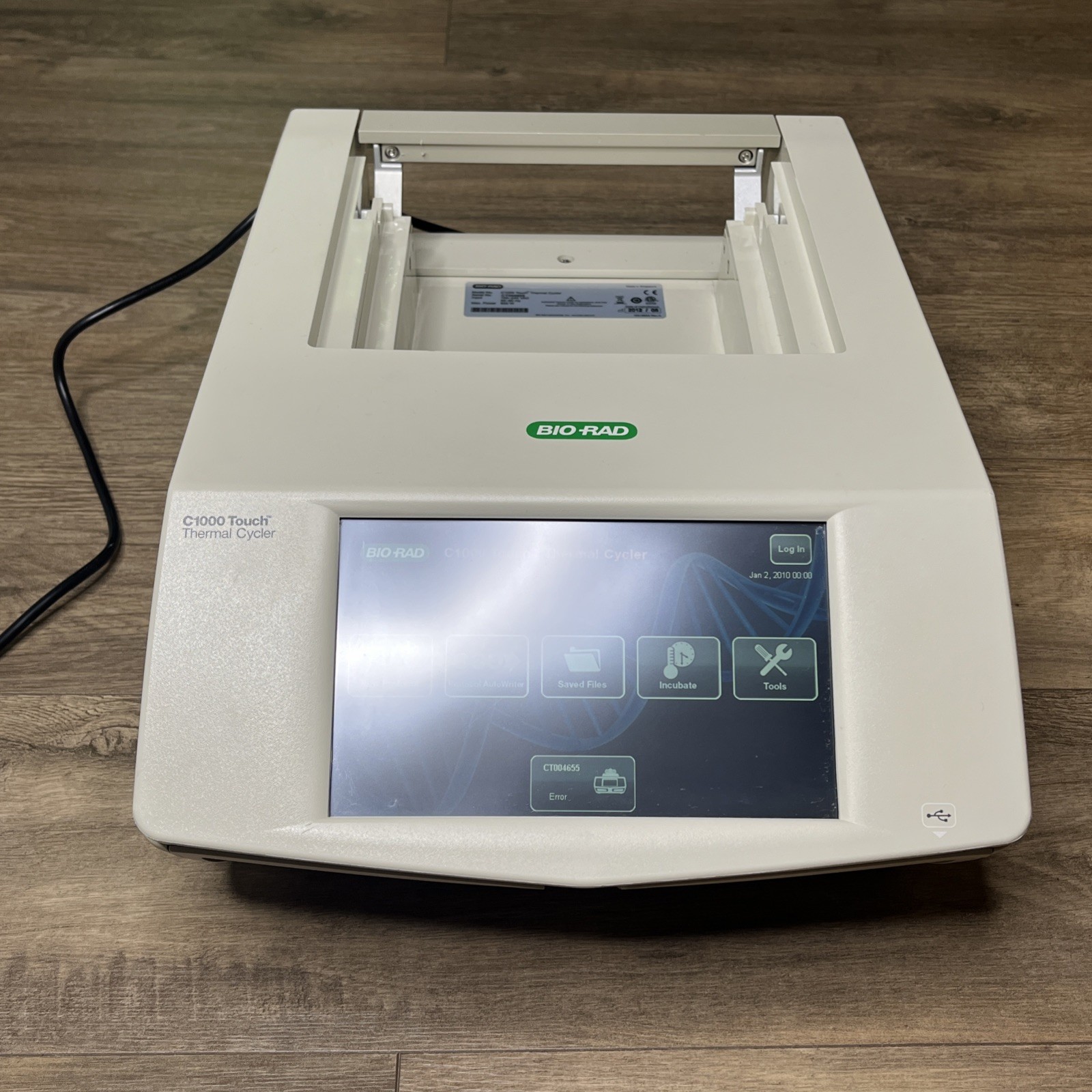 2012 BIO-RAD C1000 Touch Thermal Cycler Without Reaction Well