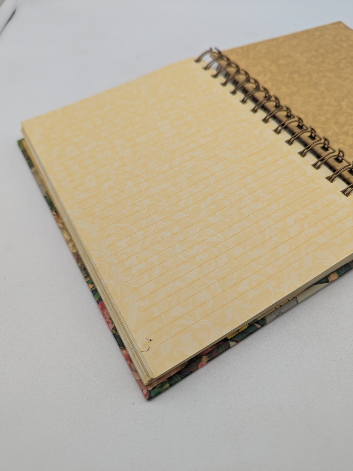 PUNCH Studio Floral Paris Cutout Embellished Notebook Journal 8.25″ x 6.5″