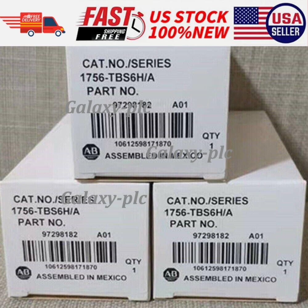 In Stock New AB 1756-TBS6H /A PLC Module Terminal Block 1756TBS6H