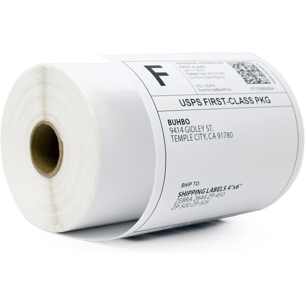 40 Rolls 4×6 Direct Thermal Shipping 10000 Labels For Zebra 2844 Eltron ZP450 US