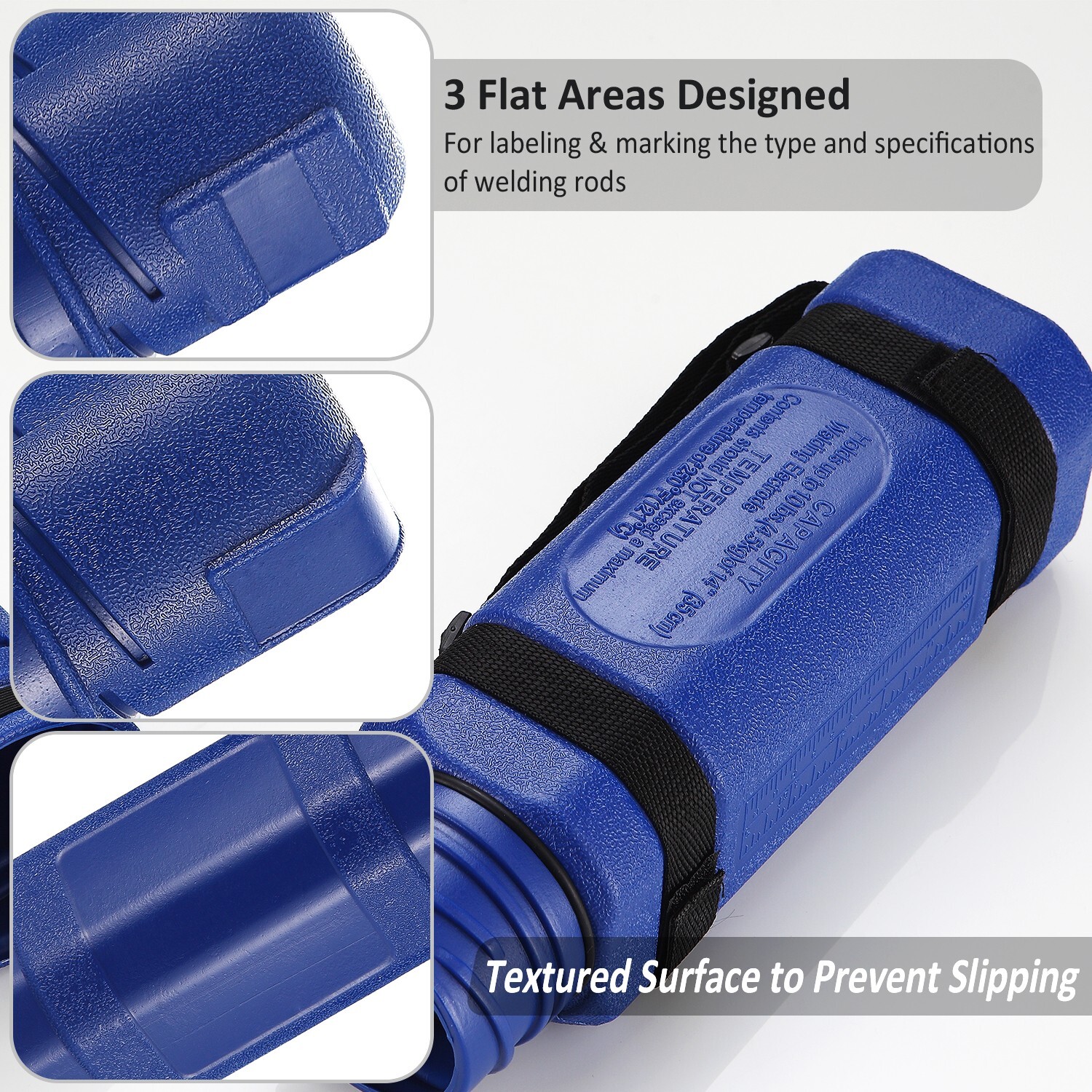 4 Pack 14″ Rod Storage Container Tube Holder Canister for 10LB Stick Electrode