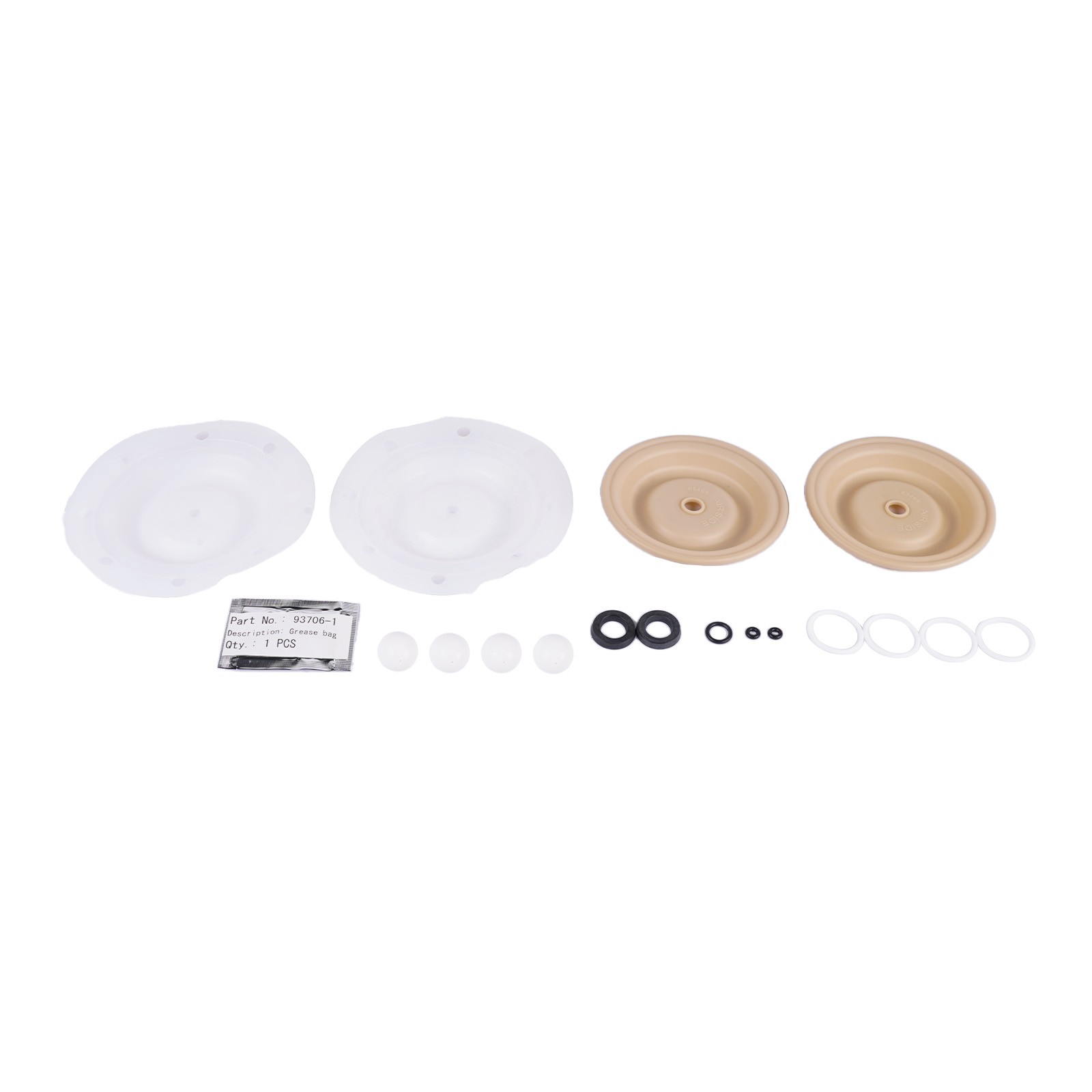 NEW Diaphragm Pump Repair Kit For Ingersoll Rand ARO PART# 637427-TT 637427TT