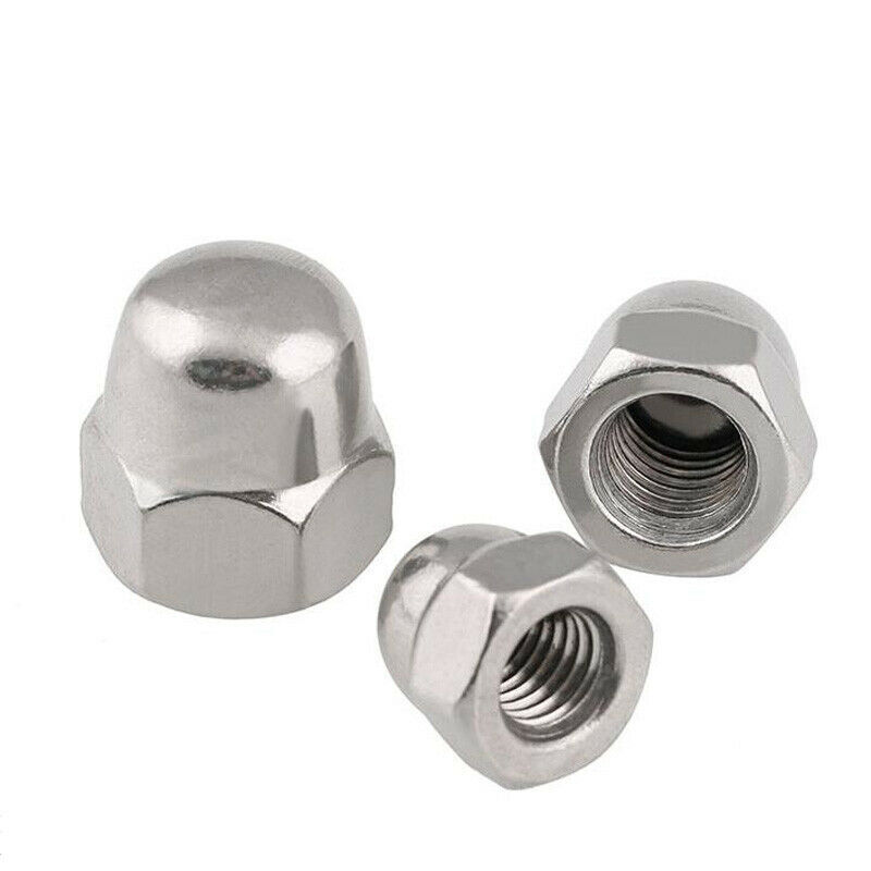 M4 M5 M6 M8 M10 M12 Acorn Cap Dome Nuts SUS 201 Stainless Steel