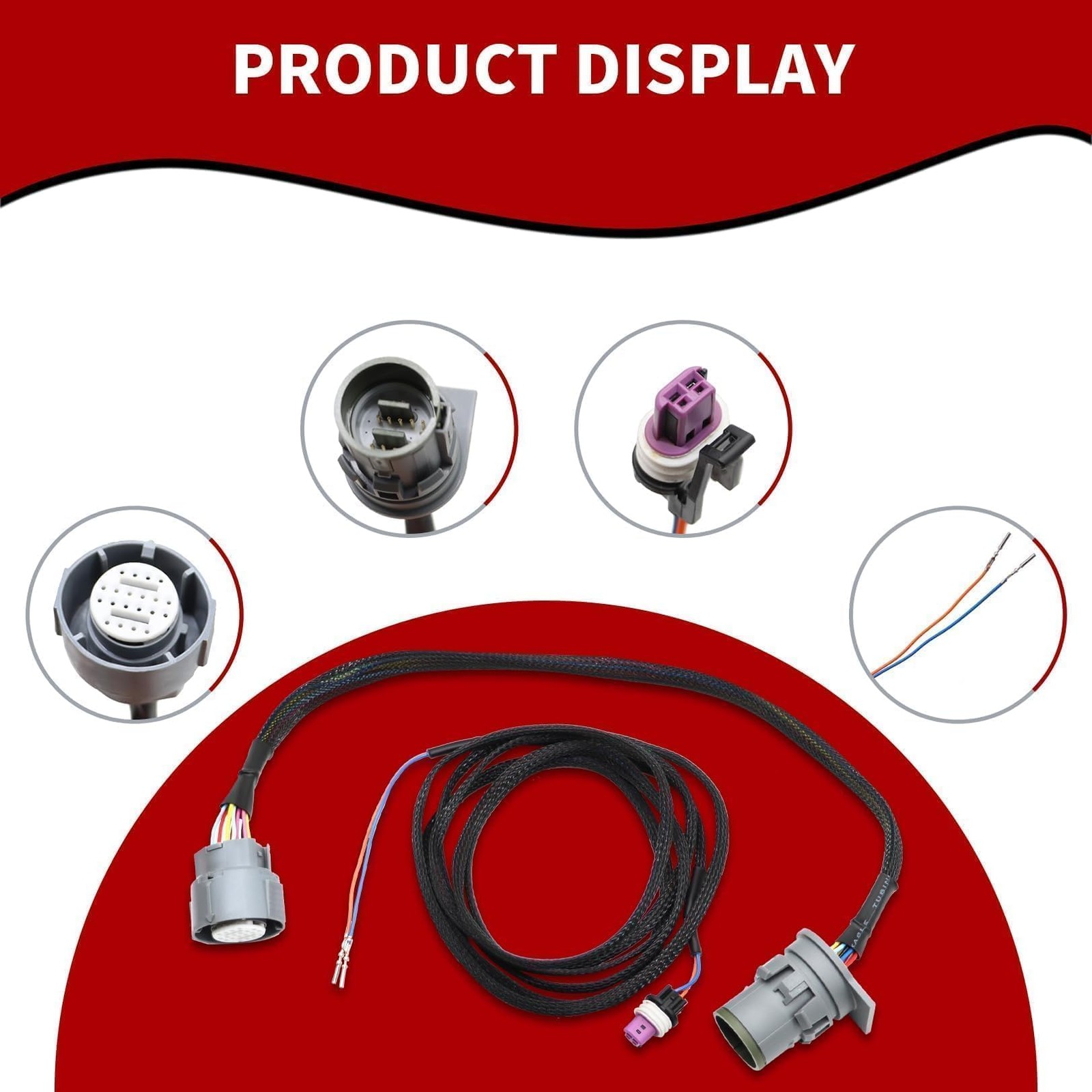 Nakkaa Transmission Adapter Harness Connector 4L60E To 4L80E Swap Compatible