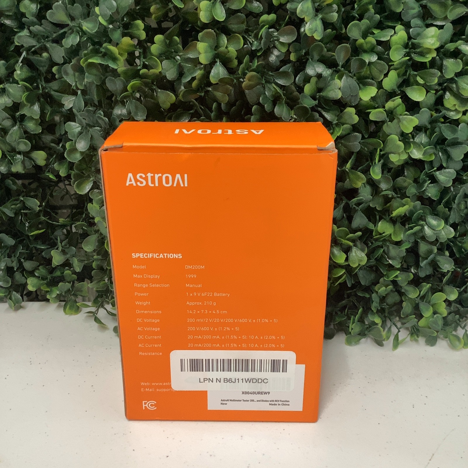 AstroAI DM201M Digital Multimeter 2000 Count