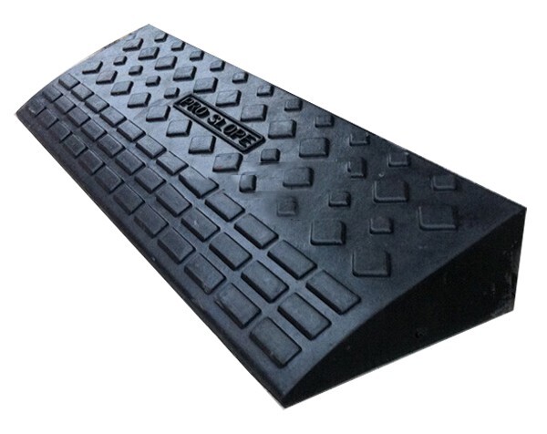 INTBUYING Loading Rubber Curb Ramp For Loading Docks Car Curbside Driveway Ramp