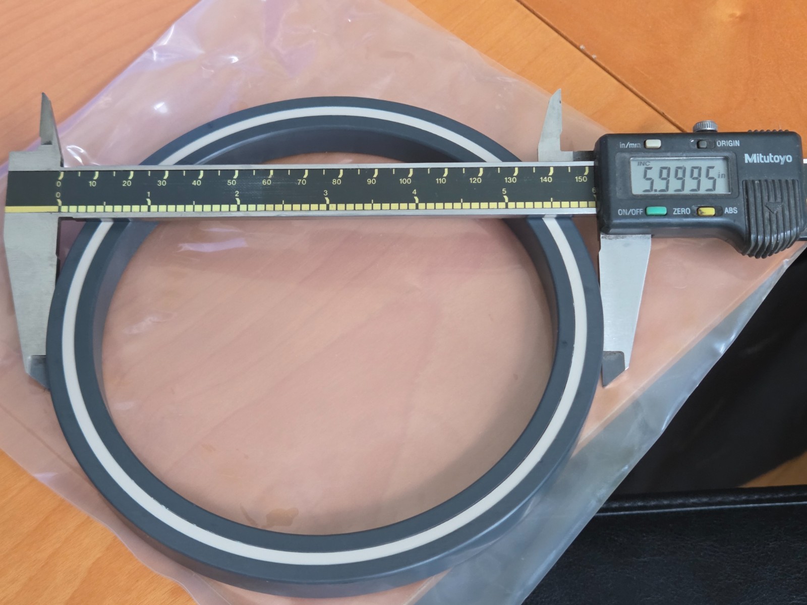 SILVERTHIN Precision Thin Section Full Ceramic Bearing 6.000” OD x 5.000” ID USA