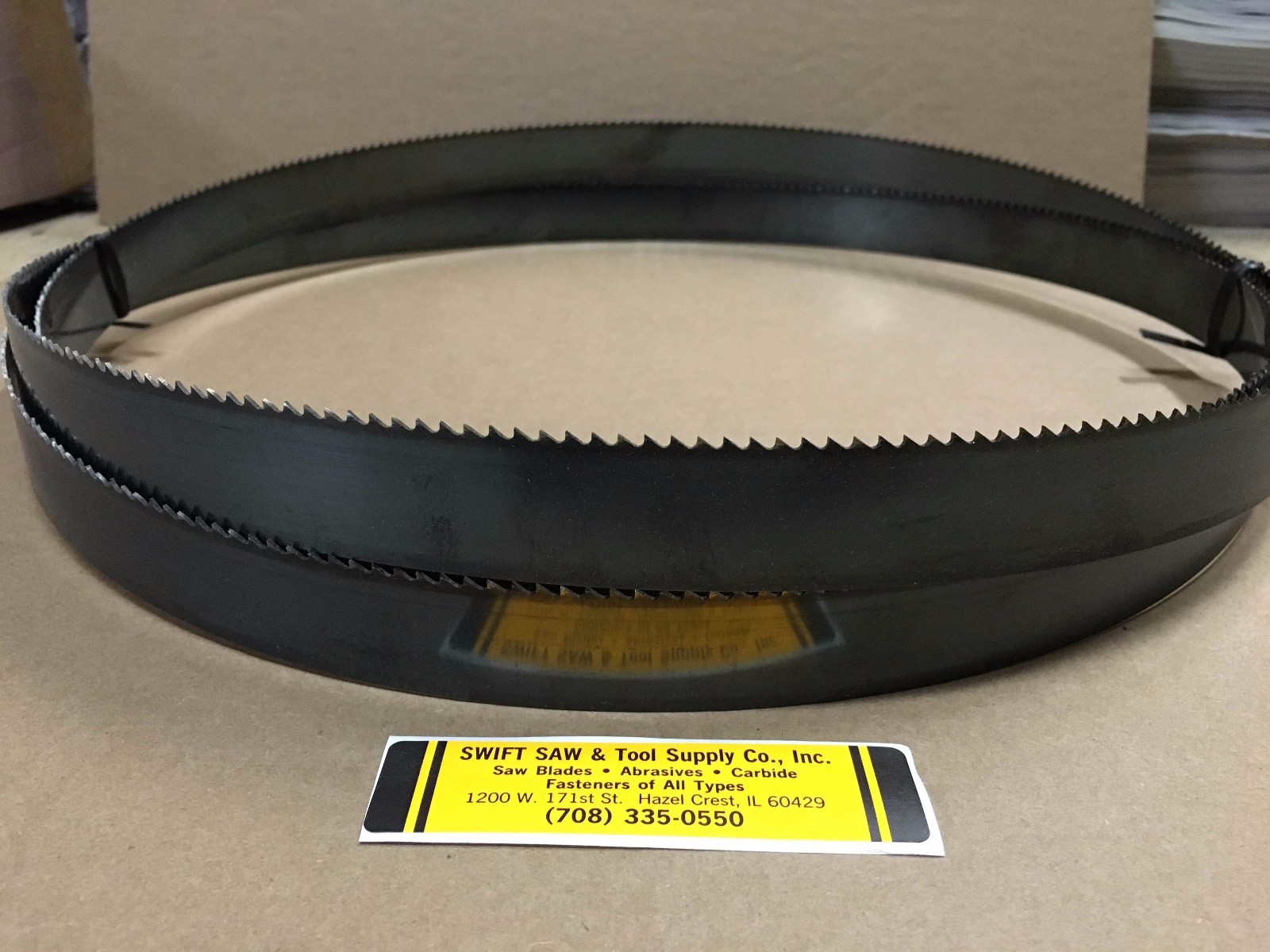 144″ (12’0″) X 1″ X .035 X 6T CARBON BAND SAW BLADE DISSTON USA