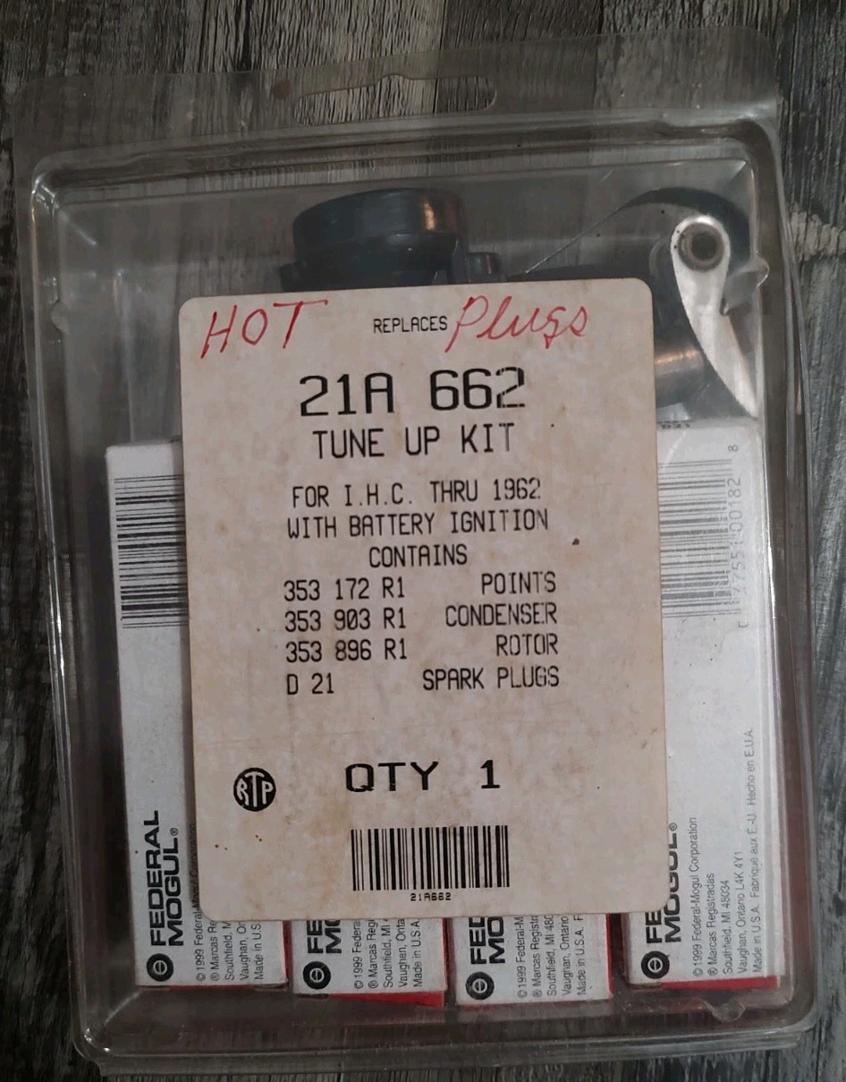Tisco 21A662 Ignition Tune Up Kit fits Case IH 230 240 200 Cub 185 Cub 154 CUB