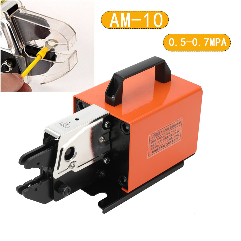 AM-10 Pneumatic Wire Terminal Crimping Machine Crimp Tool Air Powered Crimper
