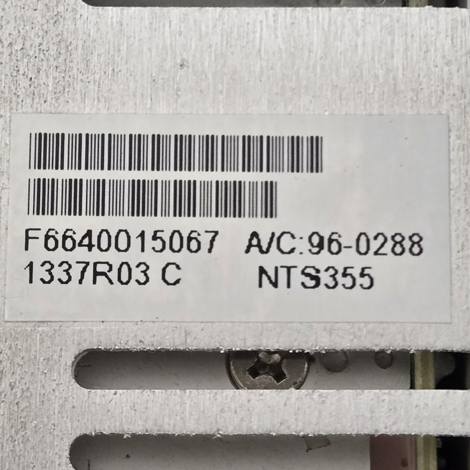 Astec Artesyn NTS355 Power Supply 24V 8.3A Convective/14.6A Fan Cooled 200/350W