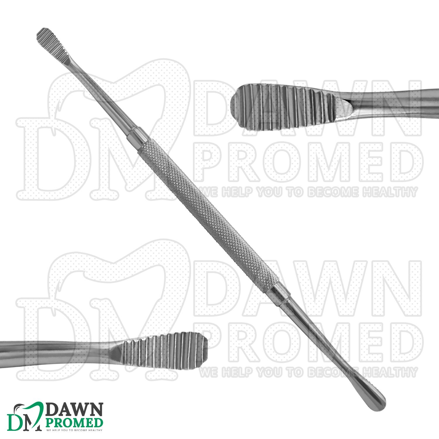 Dental Bone File Howard #12 Double Ended 7″ Surgical Dentist Instrument German G