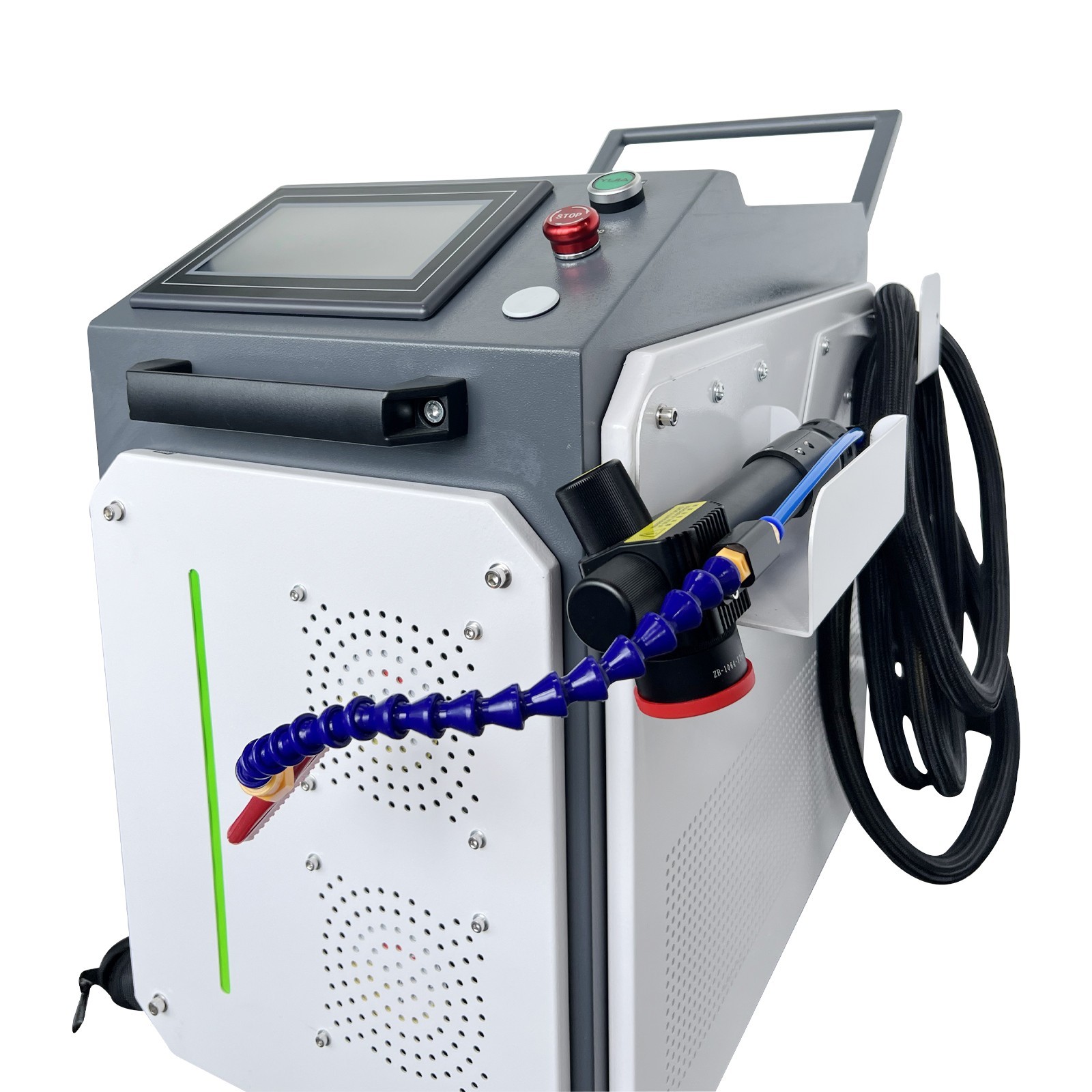 US SHIP 300W JPT Pulsed Laser Cleaning Machine Wood Laser Rust Oil Paint Removal