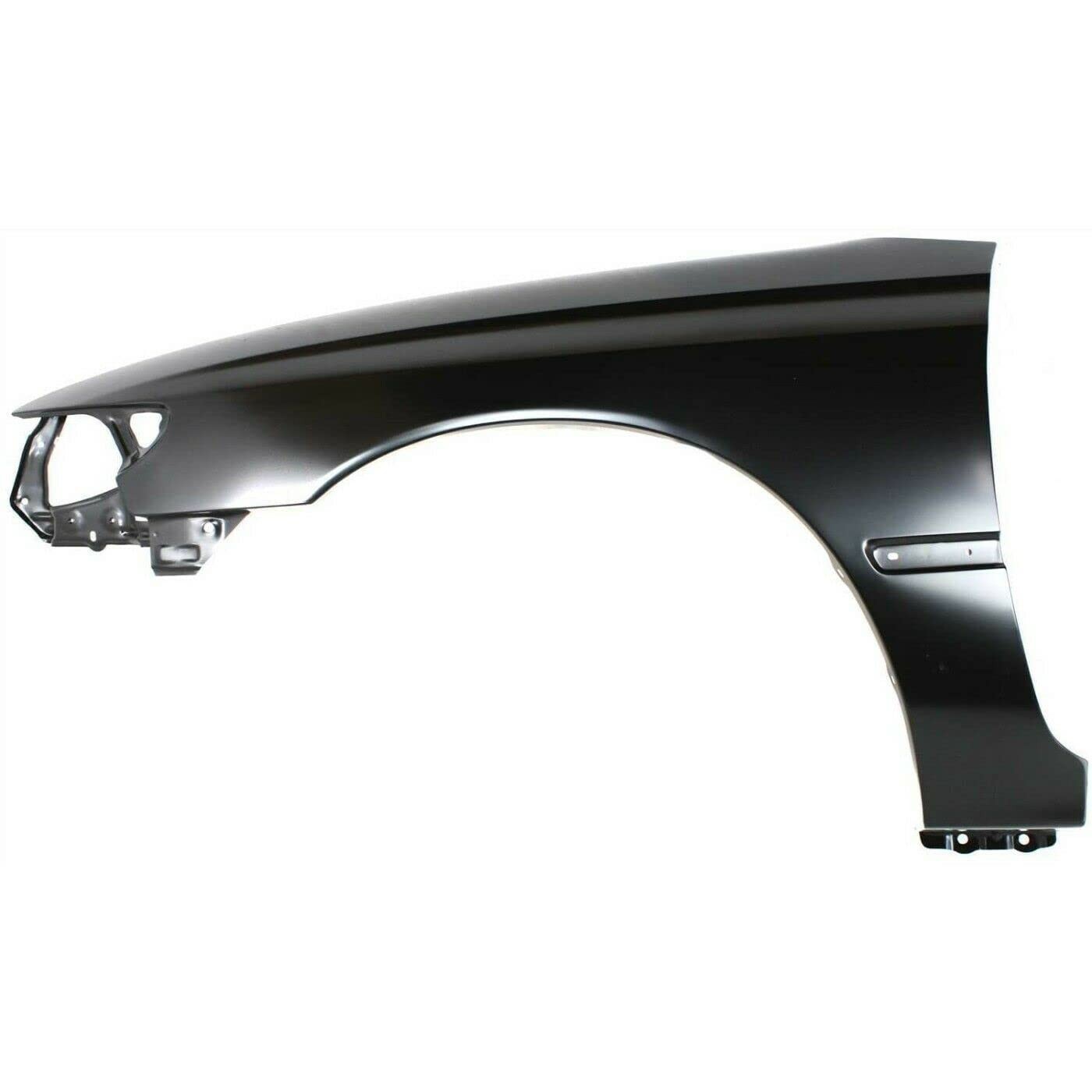 Fender Front Left Driver Side Primed Steel with Molding Holes 9601520