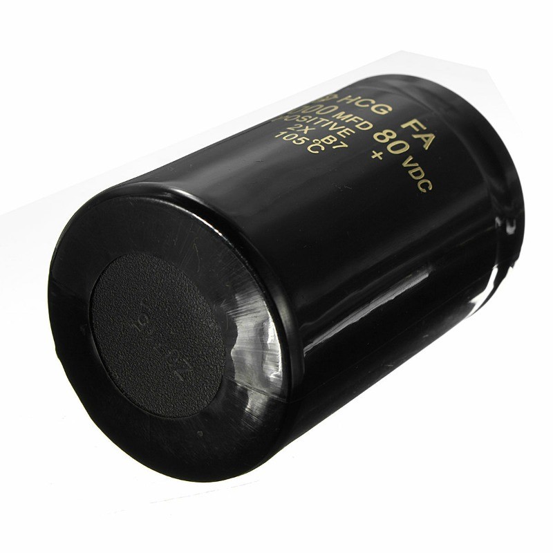 80V 22000UF/MFD Audio Aluminium Electrolytic Capacitor 105℃ Range of Voltages