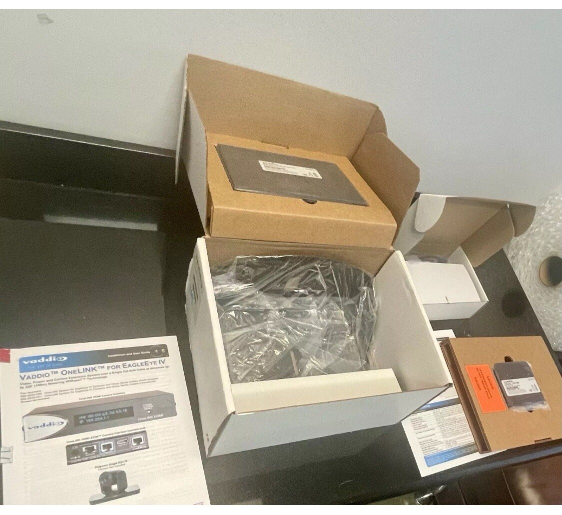 NEW Vaddio 999-9520-000 Codec Kit for OneLINK System For Polycom EagleEye Camera