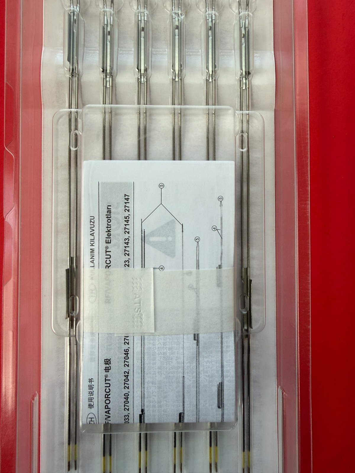 Karl Storz 27040GP1 BIPOLAR CUTTING LOOP 24/26 Fr *REUSABLE* Pack of 6 *NEW*