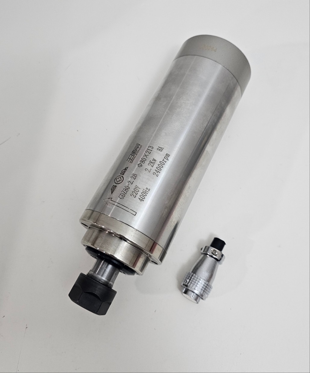 CNC 2.2KW ER20 Water Cooling Spindle Motor 110V 220V Router Milling GDZ80-2.2B