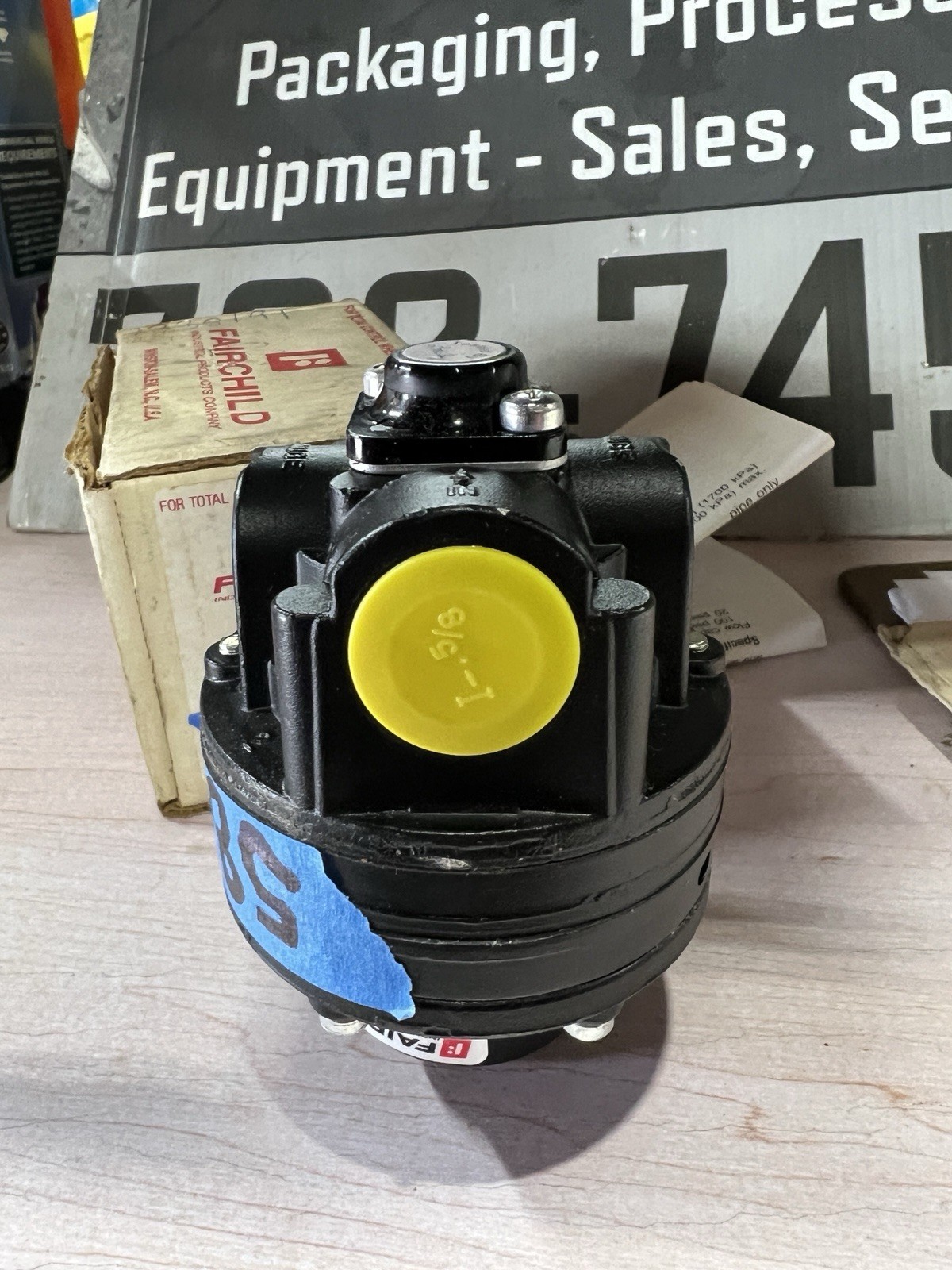 Fairchild Volume Booster Model 20 Cat# 20763 1/2″ 5/8″ high volume 250/150 psi