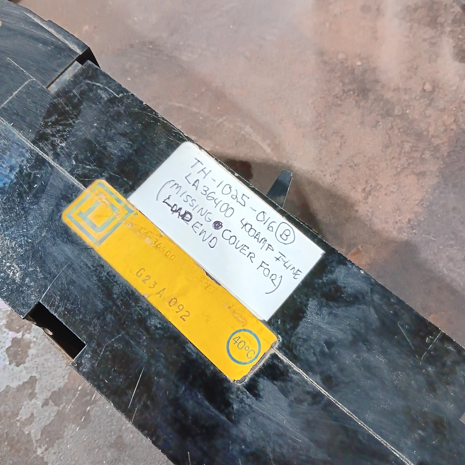 Square D LA36400 400 Amp 3Pole 30K@480VAC I-Line 600VAC Max