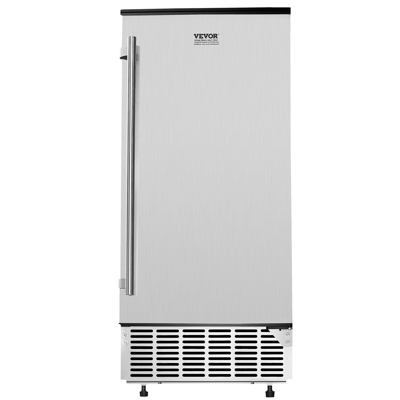 VEVOR Undercounter Ice Maker 80 Lbs/Day Built-in Ice Maker Machine