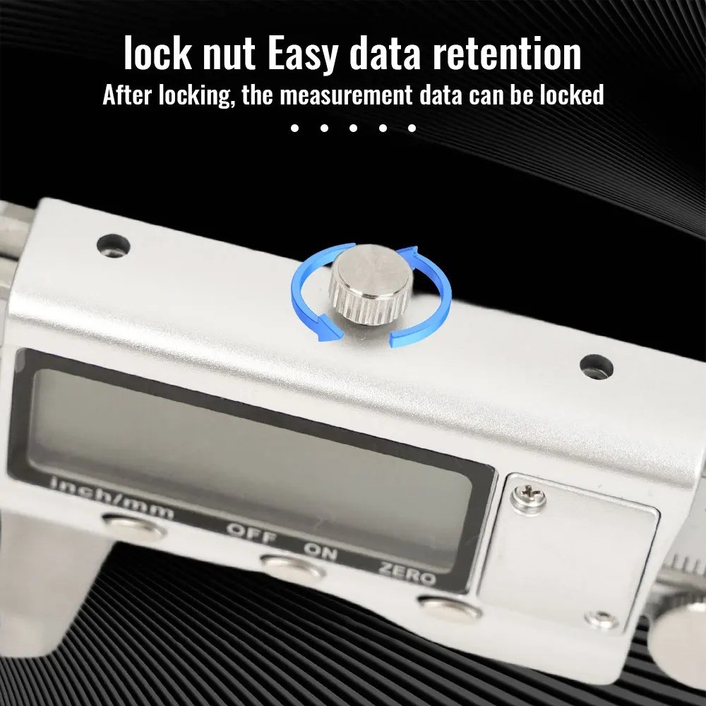Digital Caliper Micrometer LCD Gauge Vernier Electronic Measuring Tool 6″ 150mm
