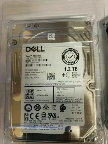 G2G54 DELL 1.2TB 12Gb/s 2.5″ 10K Enterprise Hard Drive ST1200MM0099 0G2G54