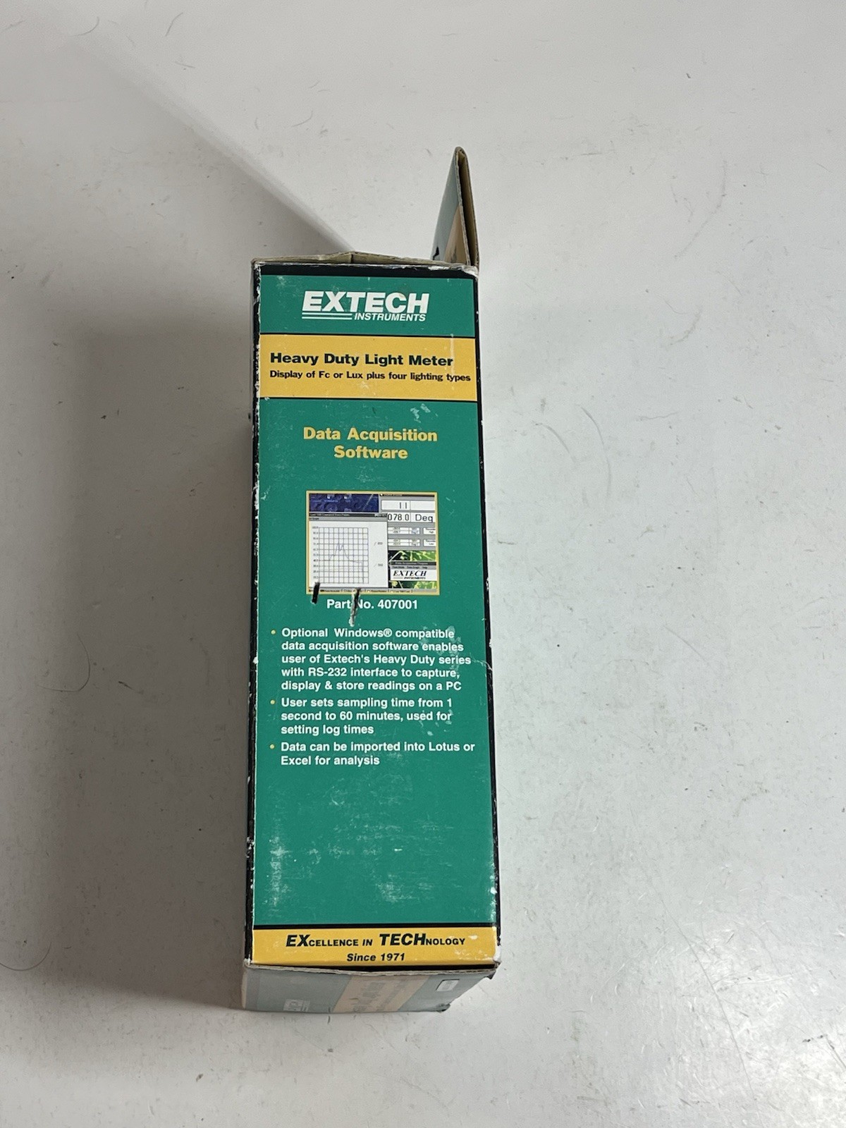 Extech 407026 Foot Candle/Lux Heavy Duty Light Meter