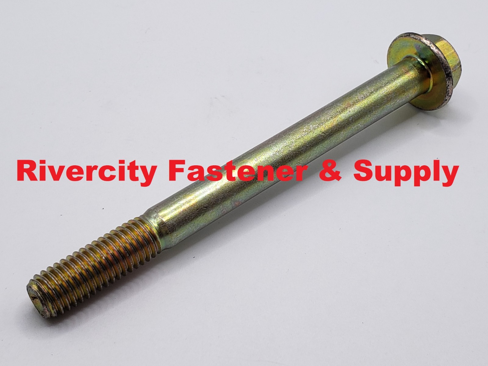 M10-1.5×110 Hex Head Flange Bolts 10mm x 110mm Flare Screws M10x1.5 x 110 ZY
