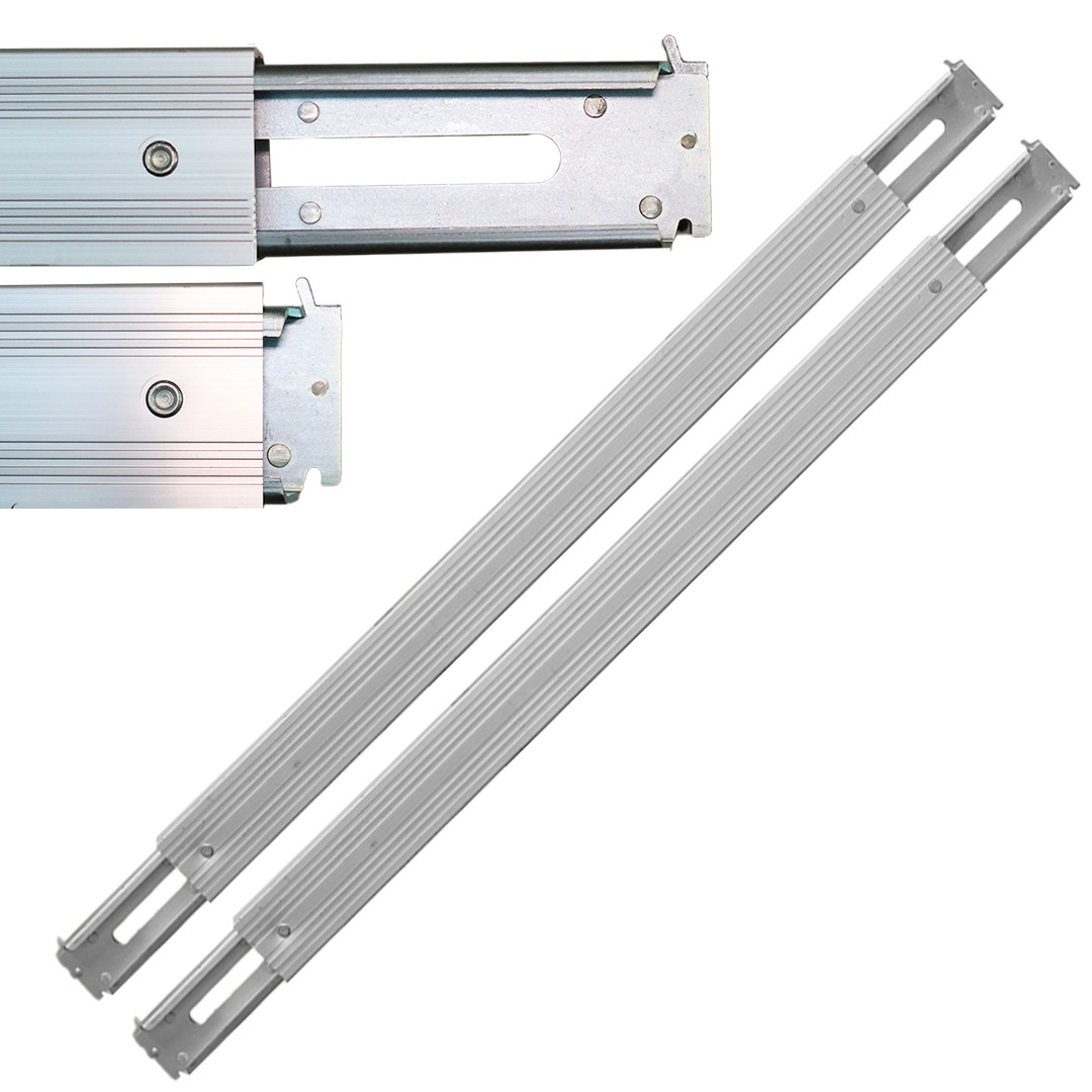 2 Pack 92″-103″ Aluminum Decking Beam E-Track – Load Lock Cargo Bar 2,200LBS