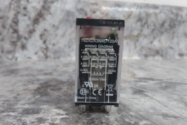 Schneider 792XDX3M4L-120A 10 Pk 120VAC Coil Voltage General Purpose Relay