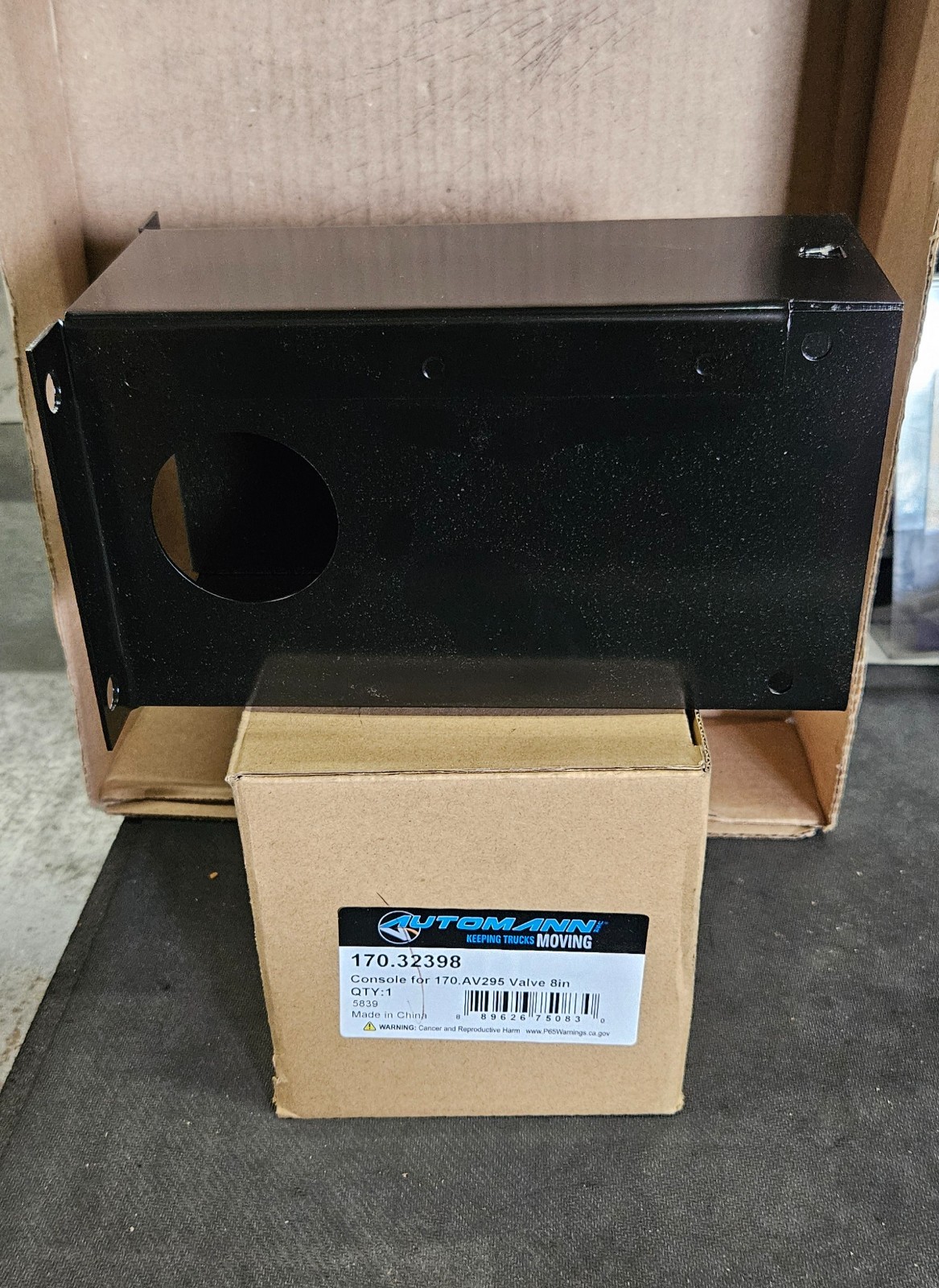 AUTOMANN 170.32398 Console for 170.AV295 Valve 8in (AUM)
