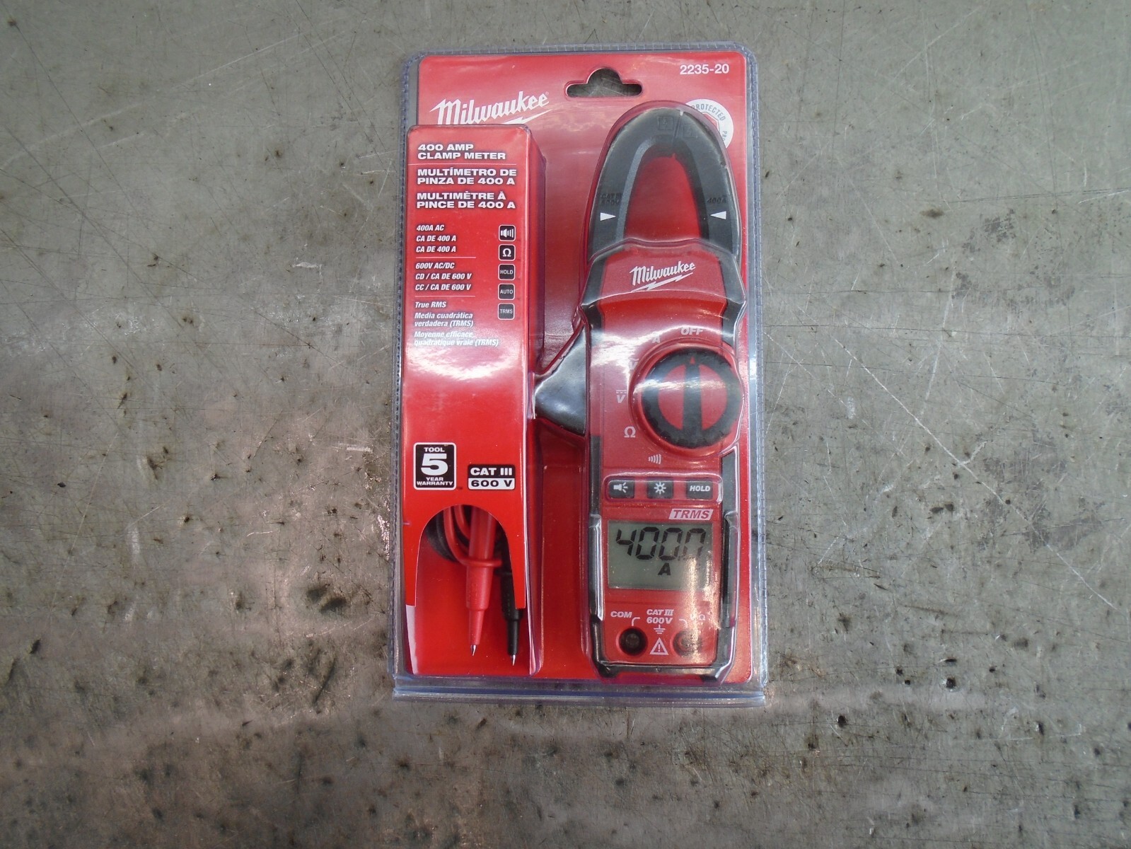 New Milwaukee 2235-20 Amp Clamp Meter 223520