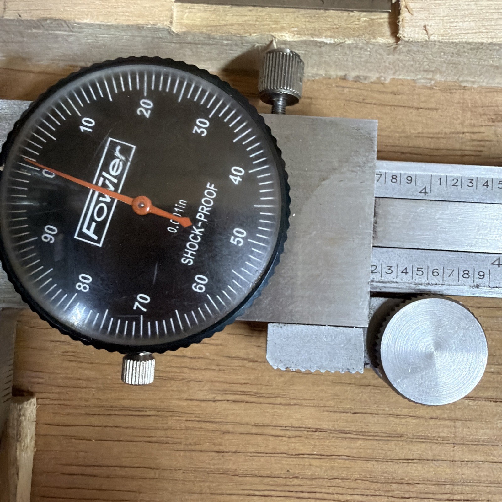 Fowler 24″ Dial Caliper Extended Range With Origional Wooden Case