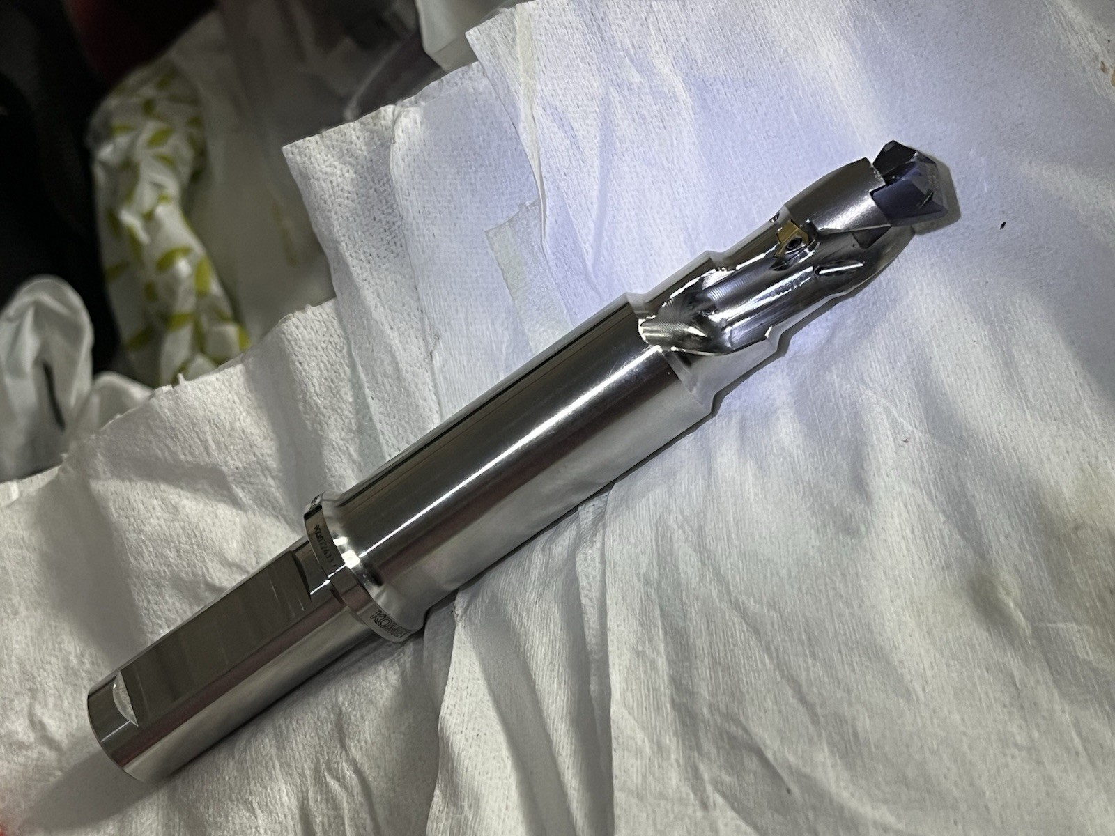 Komet Kub 2 Indexable Drill Bit With New Tip And Inserts
