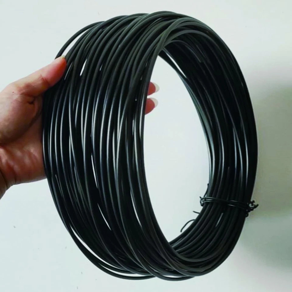 50 Feet Black HDPE Plastic Welding Rod,1/8″ Diameter,High Density