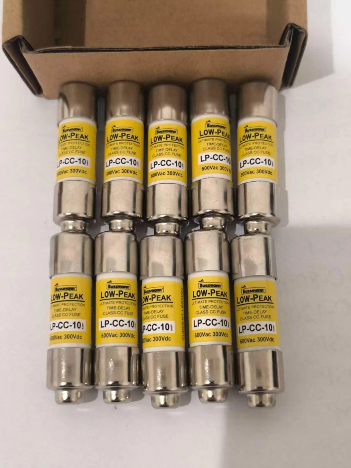 10PCS OEM Class CC Fuse LP-CC-10 LPCC10, Time delay fuse 600V 10A US stock
