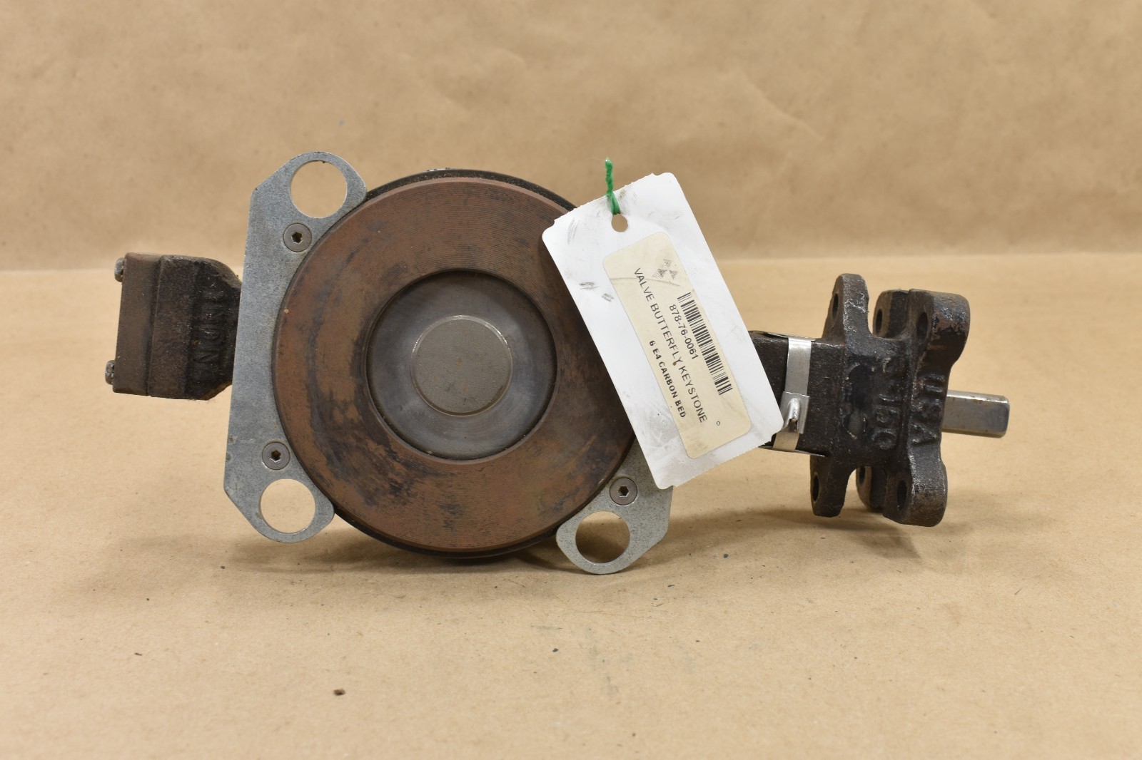 Keystone 360-158, K-LOK Wafer Butterfly Valve, 316, Steel, CL 150, Shaft 17-4