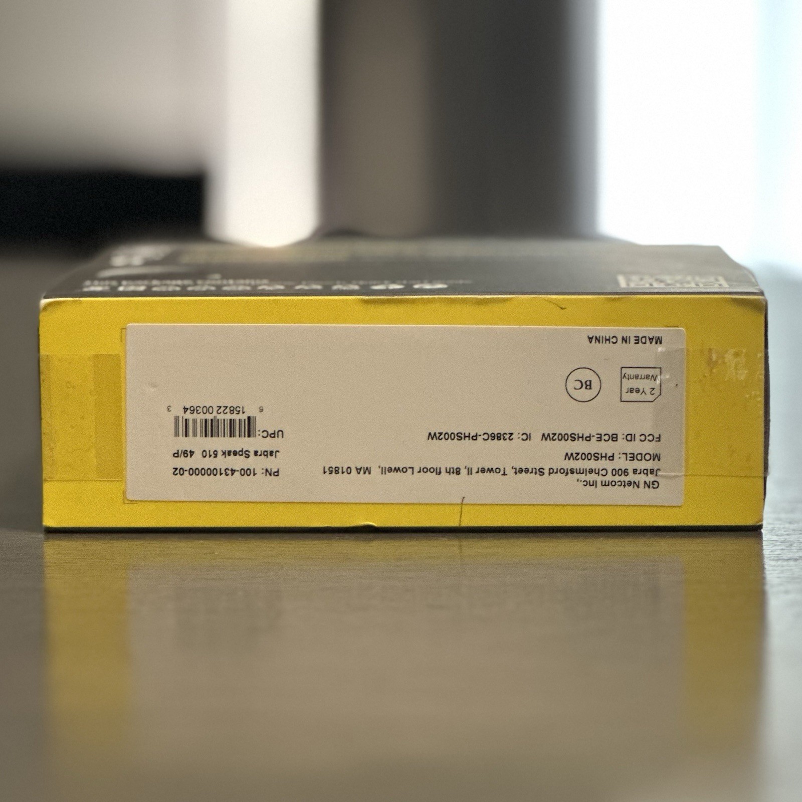 Jabra GN Speak 510 Portable USB Wireless Bluetooth Speaker PHS002W – NEW