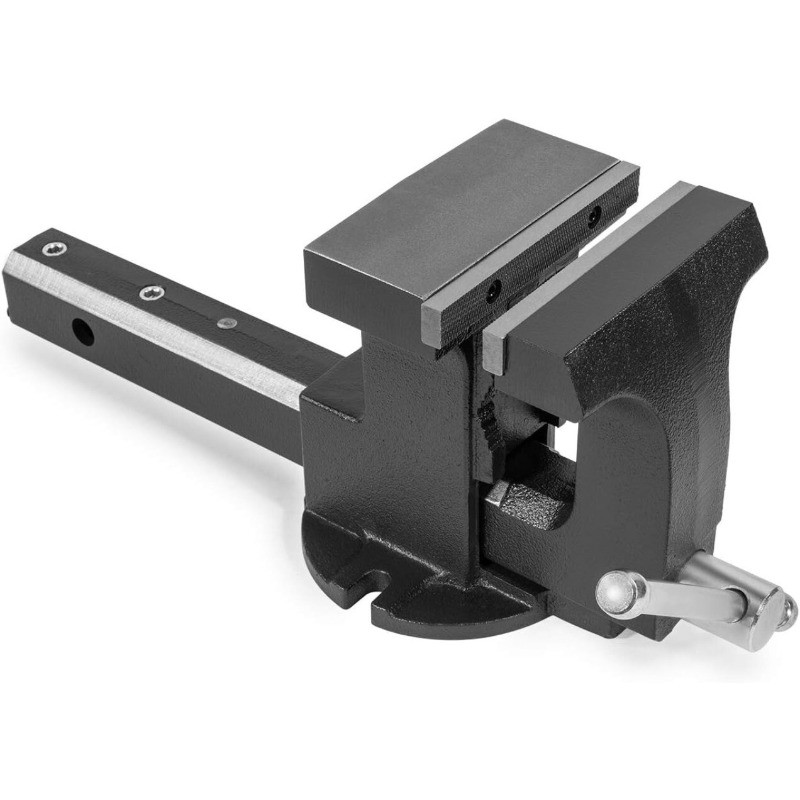 Stark USA 2-in-1 Tow Hitch Truck Vise 6″ Bench Vise Fits Standard